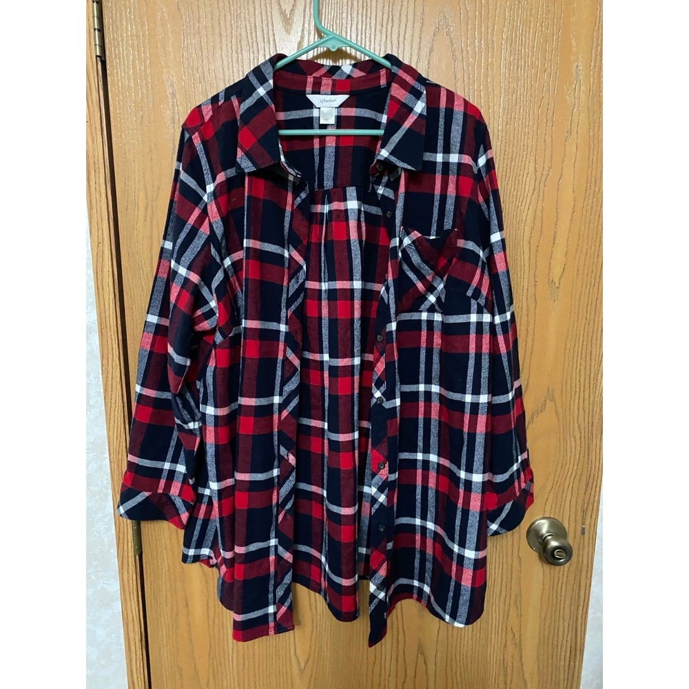 Cj banks flannel  NWOT